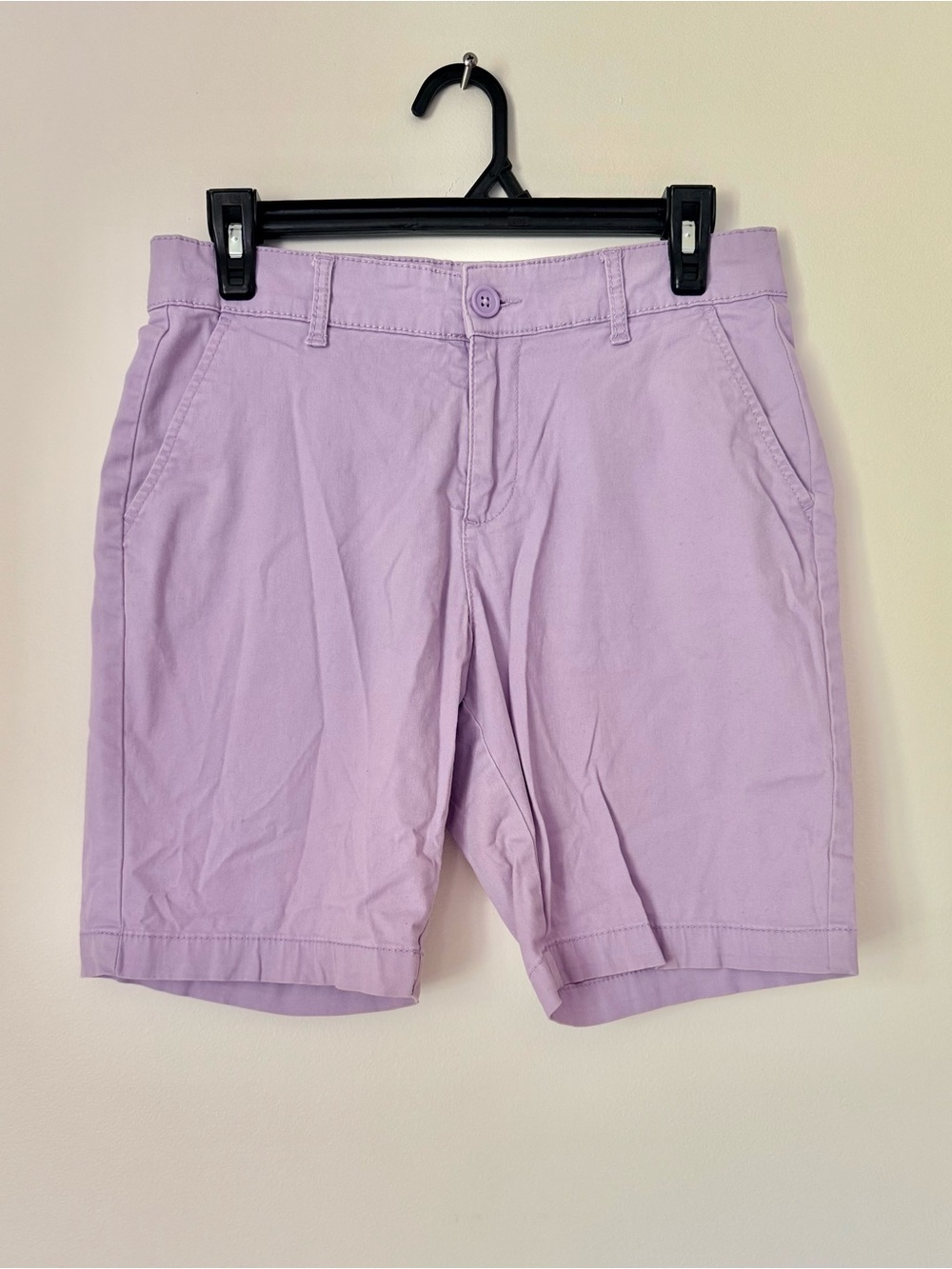 Joe Fresh Unisex Lavender Chino Bermuda Shorts